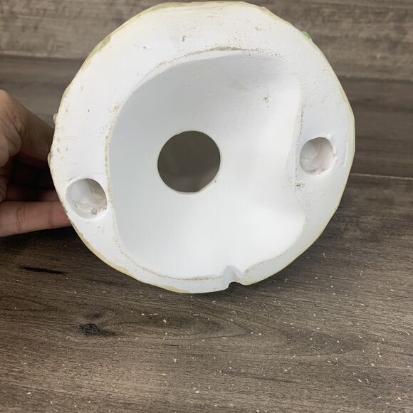 Easter Bunny Rabbit Happy House Tealight Candle Holder Holiday Ceramic - Picture 8 of 8